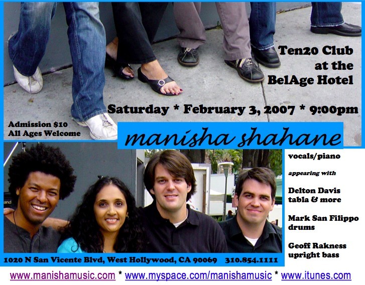 Manisha Shahabe: Feb 3rd, 2007