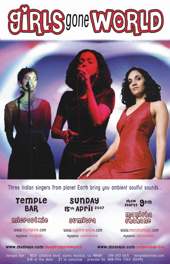  Girls Gone World - Sunday 15 April 2007 